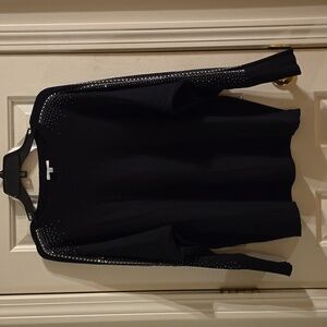 Vila Milano Black Embellished Women's Sweater